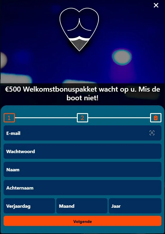 Bof Casino registratieproces voor nieuwe spelers
